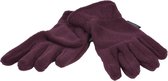 P&T Handschoenen Kinderen - Micro Fleece - Donker Paars - 5-6j
