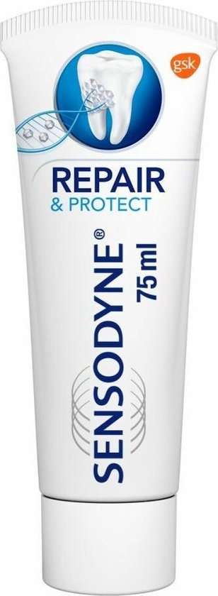 3x Sensodyne Tandpasta Repair And Protect 75 Ml Bol 