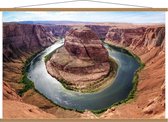 Schoolplaat – Glen Canyon - Verenigde Staten - 120x80cm Foto op Textielposter (Wanddecoratie op Schoolplaat)