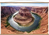 Schoolplaat – Glen Canyon - Verenigde Staten - 150x100cm Foto op Textielposter (Wanddecoratie op Schoolplaat)