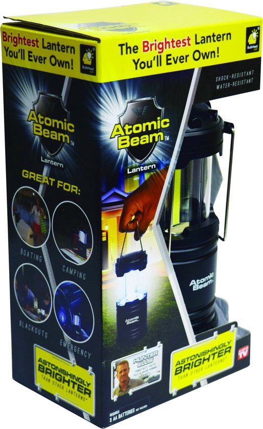 JML  Atomic Beam Lantern: Super-tough, mega-bright, magnetic LED lantern