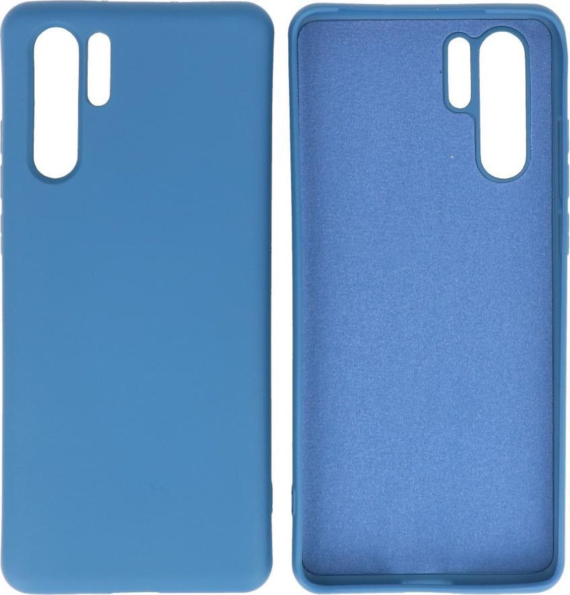 Bestcases Fashion Telefoonhoesje Backcover Huawei P30 Pro - Navy