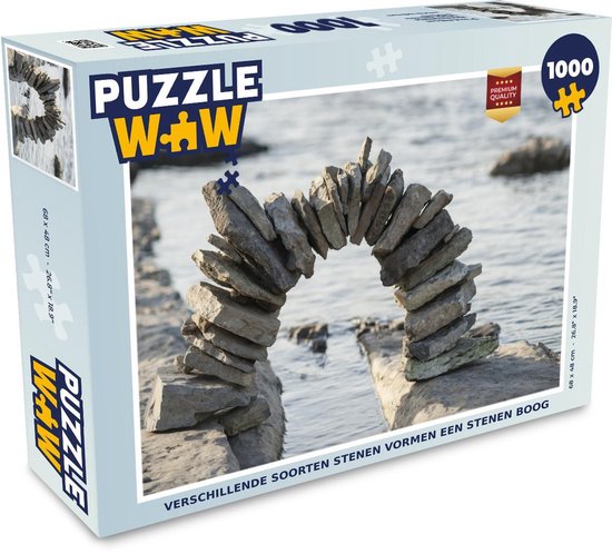 Puzzel 1000 stukjes volwassenen Stenen boog 1000 stukjes - Verschillende  soorten... | bol.com