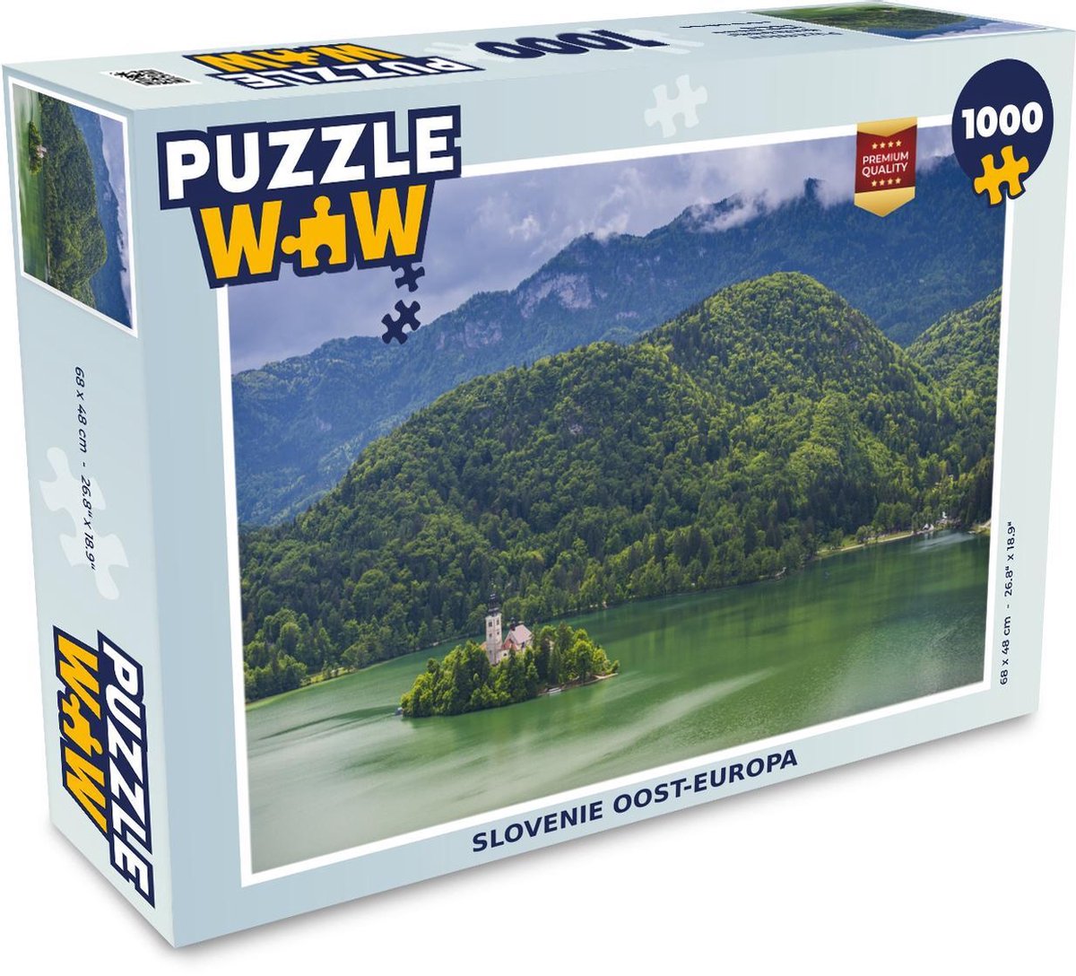 Afbeelding van product Puzzel 1000 stukjes volwassenen Oost-Europa 1000 stukjes - Slovenie Oost-Europa - PuzzleWow heeft +100000 puzzels