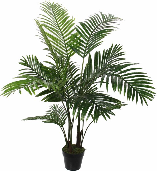 Mica Decorations Areca Palm Kunstplant - H110 x Ø100 cm