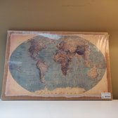 Wereldkaart wanddecoratie - Wereldkaart poster - Wereld - Decoratie