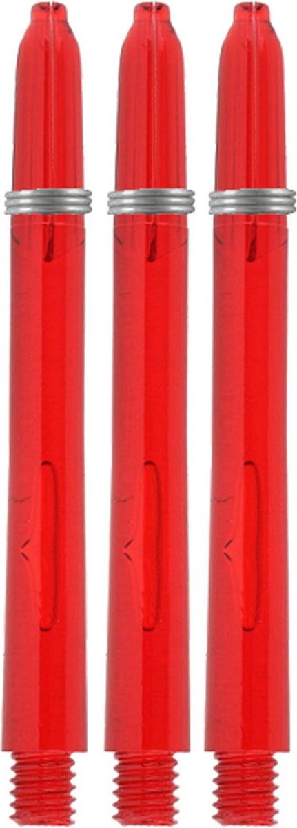ABCDarts - Dart Flights En Dart Shafts - Tribal Edgeglow - Short Rood - 5 sets van ABCDarts — afbeelding 2