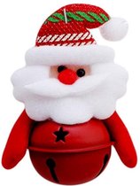 Kerstboom versiering | Decoratie | Hanger | Ornament | Belletje | Stof | Kerstman