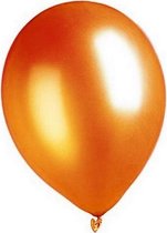GLOBOLANDIA - Oranje metallic ballonnen van 29 cm