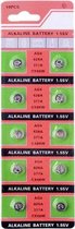 AG4 knoopcel horloge batterijen 10 stuks - 626A - 377A - C X 66 W