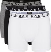 Hugo Boss Onderbroek - Maat M  - Mannen - zwart - grijs - wit