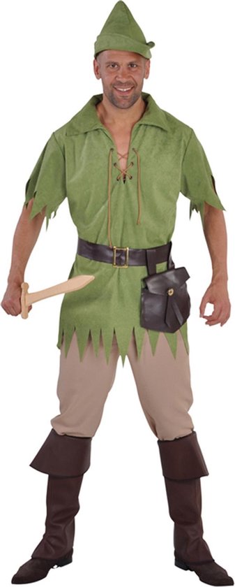 Danser scannen Overvloed Robin Hood Kostuum | Robin Hood Weldoener Van Sherwood | Man | XXL |  Carnaval kostuum... | bol.com