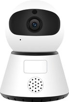 DrPhone C09 - Draadloze Mini IP Camera – 1080P - Smartphone /  Tablet - WiFI - Detectie - Infrarood - Home Security – Bewaking- Wifi Camera – Wit