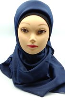 Blawe hoofddoek, vierkante hijab, sjaal.