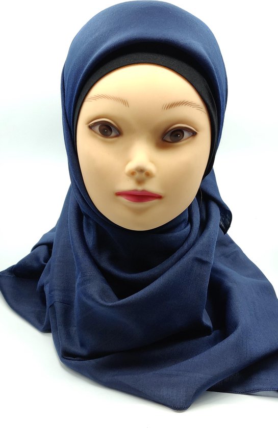 Antibiotica Australische persoon Draaien Blawe hoofddoek, vierkante hijab, sjaal. | bol.com