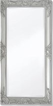 Wandspiegel 100x50 cm (incl LW 3d klok) - spiegel