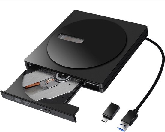 Interpretatie bereiken menigte Qy Externe DVD speler en brander - Optical Drive voor PC laptop of Macbook  - USB 3.0... | bol.com