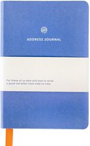 A-Journal Adresboek - Lavendel blauw - Adresboekje