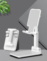 Bureau Telefoon Houder Stand - Mobiel en Tablet - Verstelbare en Opvouwbare Houder