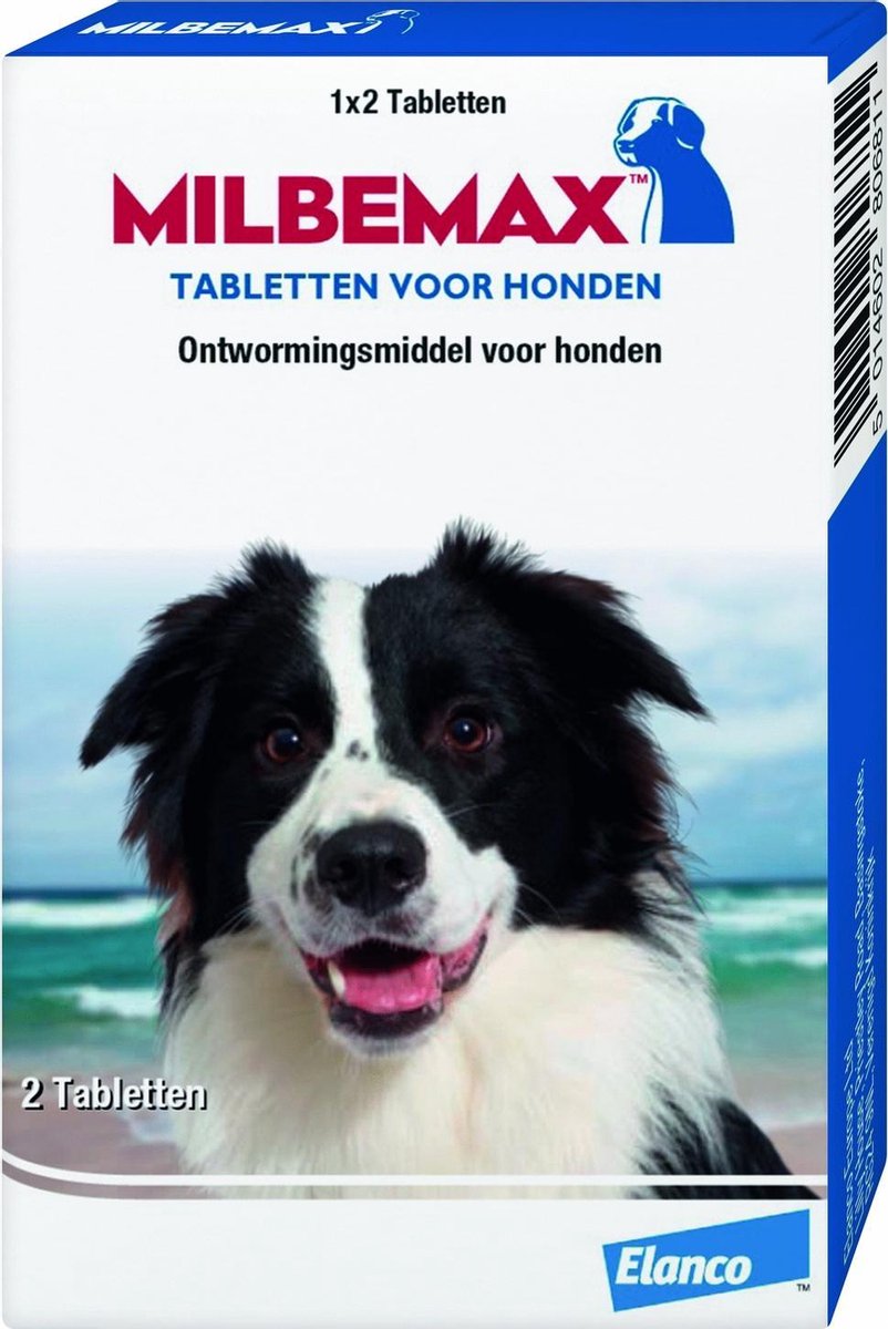 Milbemax Milbemax Hond - Anti wormenmiddel - 2 tab 10-75kg — afbeelding 4