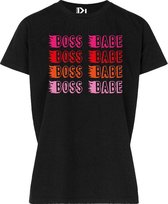 Pinned by k - Boss Babe T-Shirt Black - M