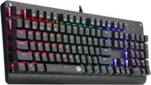 Toetsenbord RGB - Mechanische schakelaars - Multimediatoetsen - Anti-Ghosting toetsen - RGB Gaming  Toetsenbord - Morsbestendig Ontwerp - Gaming Keyboard