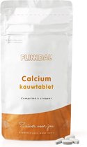 Flinndal Calcium Kauwtablet - Voor Botten en Tanden - Met Vitamine D - 30 Tabletten