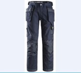 Snickers Workwear Canvas+ broek met holsterpockets Donkerblauw maat 154