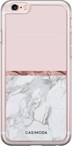 iPhone 6/6S hoesje siliconen - Rose all day | Apple iPhone 6/6s case | TPU backcover transparant