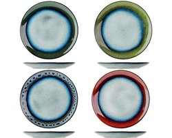 Cosy & Trendy Jamiro Ontbijt-/ Dessertbord Ø23,5cm ( Set van 4)