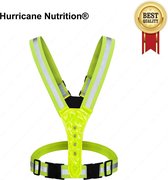 Verlicht hardloopvest - LED reflectievest - reflecterend hardloopvest - Hurricane Nutrition®