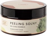 Nature Queen - Natuurlijke Bodyscrub bamboe zoutschil - 250ml - Vegen - vrij van parabenen & Sls