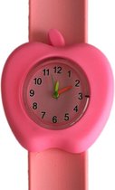 Appel horloge met een slap on bandje