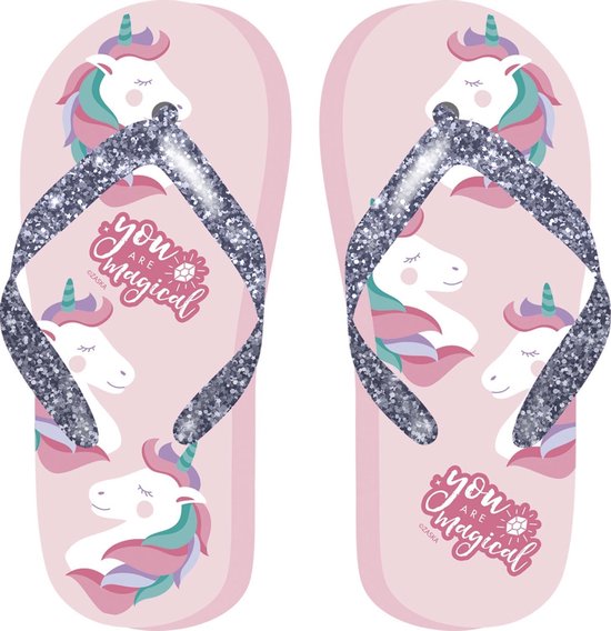Arditex Teenslippers Unicorn Meisjes Eva Roze Maat 40 | bol.com