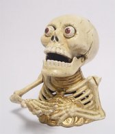 Gietijzeren spaarpot Skelet - Spaarpot - Beeld - 16 cm hoog