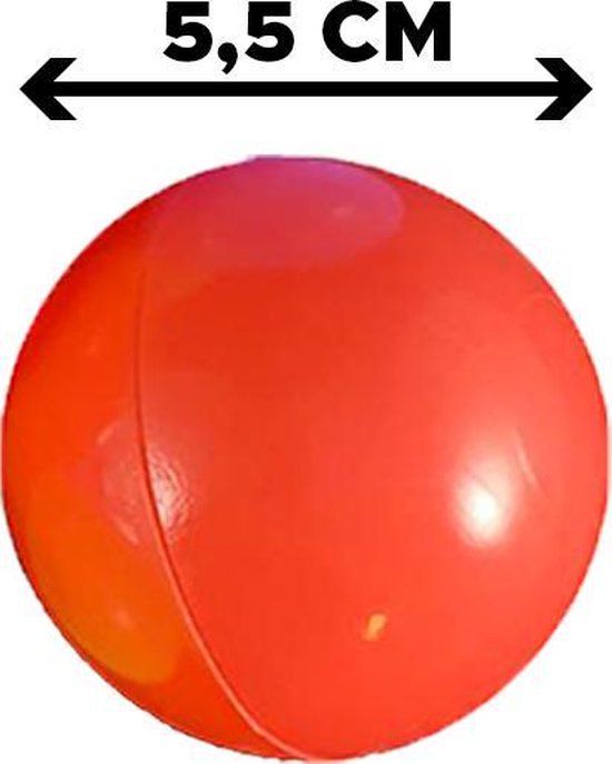 Ballenbak ballen - Ballen voor ballenbak - Kleurenmix 5,5cm - 200 stuks - Merkloos