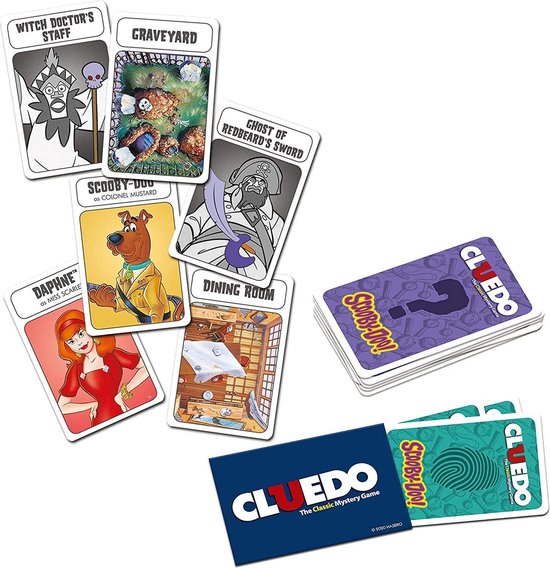Thumbnail van een extra afbeelding van het spel Cluedo Scooby-Doo  Board Game