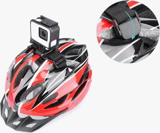 Support de sangle de casque pour GoPro et actioncam - Casque de vélo de  montage GoPro... | bol.com