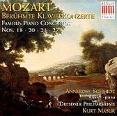 Mozart: Famous Piano Concertos