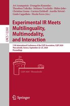 Lecture Notes in Computer Science 12260 - Experimental IR Meets Multilinguality, Multimodality, and Interaction