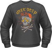 Neck Deep Sweater/trui -S- Skulls Grijs