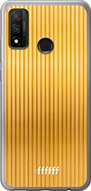 Huawei P Smart (2020) Hoesje Transparant TPU Case - Bold Gold #ffffff