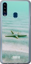 Samsung Galaxy A20s Hoesje Transparant TPU Case - Sea Star #ffffff