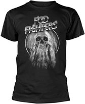 Foo Fighters Heren Tshirt -XL- Bearded Skull Zwart