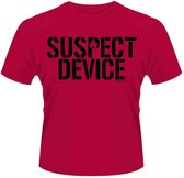 Stiff Little Fingers Heren Tshirt -XL- Suspect Device Rood