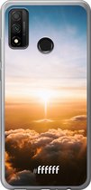 Huawei P Smart (2020) Hoesje Transparant TPU Case - Cloud Sunset #ffffff