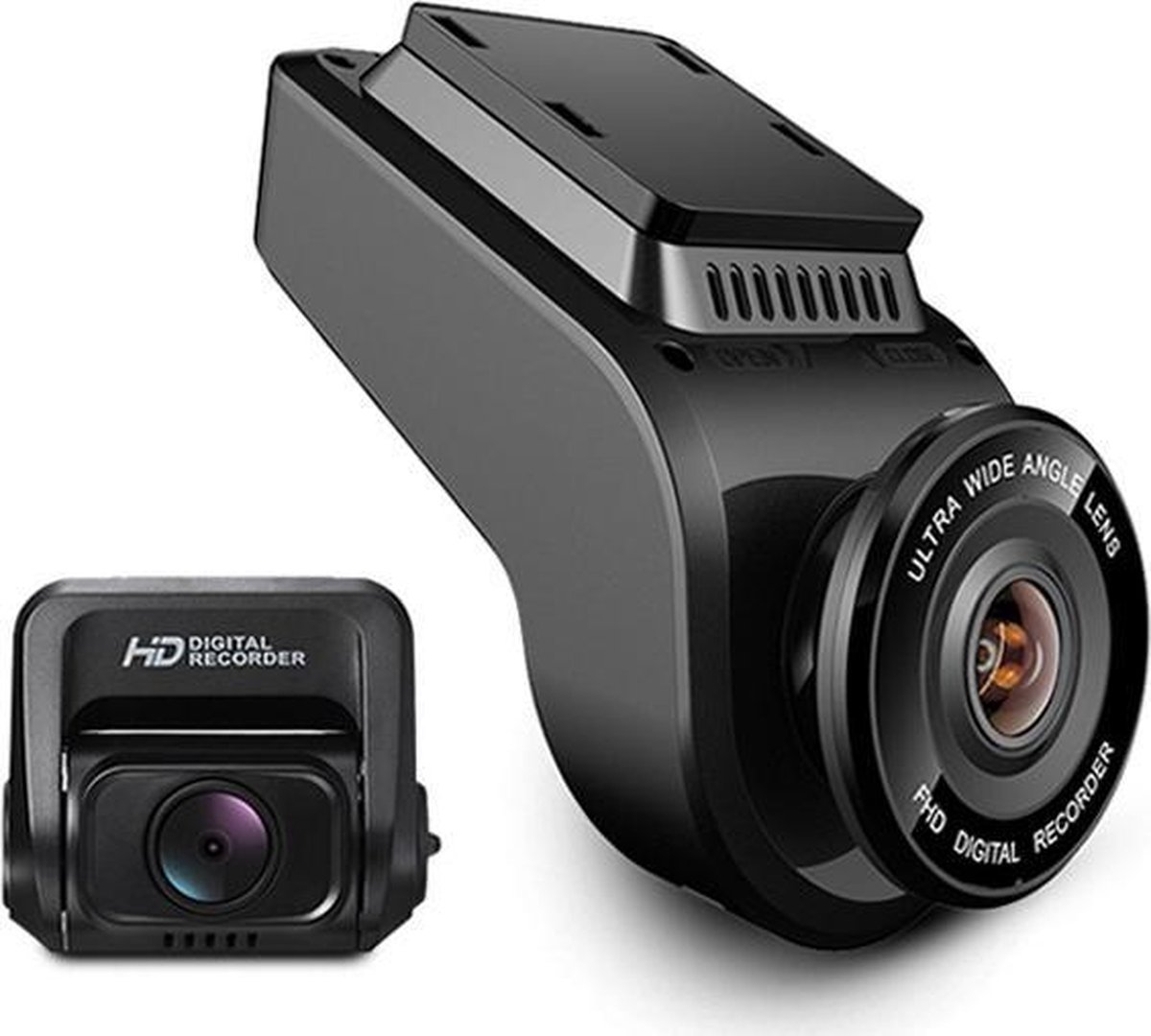 Dashcam voor auto - Voor en achter camera - 4K - HDR Technologie -  Nachtzicht - Gps... | bol.com