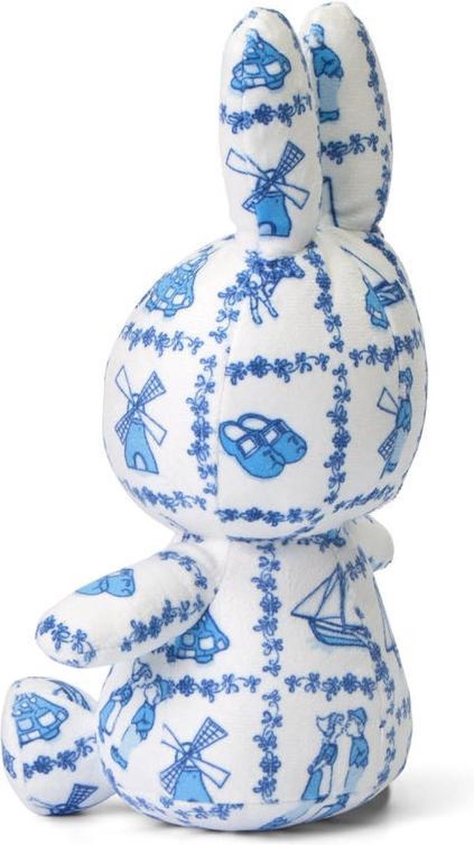 Bon Ton Toys Nijntje - All Over Delfts Blauw - 23 cm - 9" — afbeelding 3