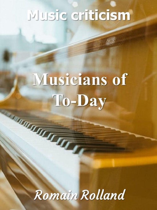 Musicians of To-Day - cover