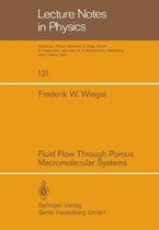 Fluid Flow Through Porous Macromolecular Systems